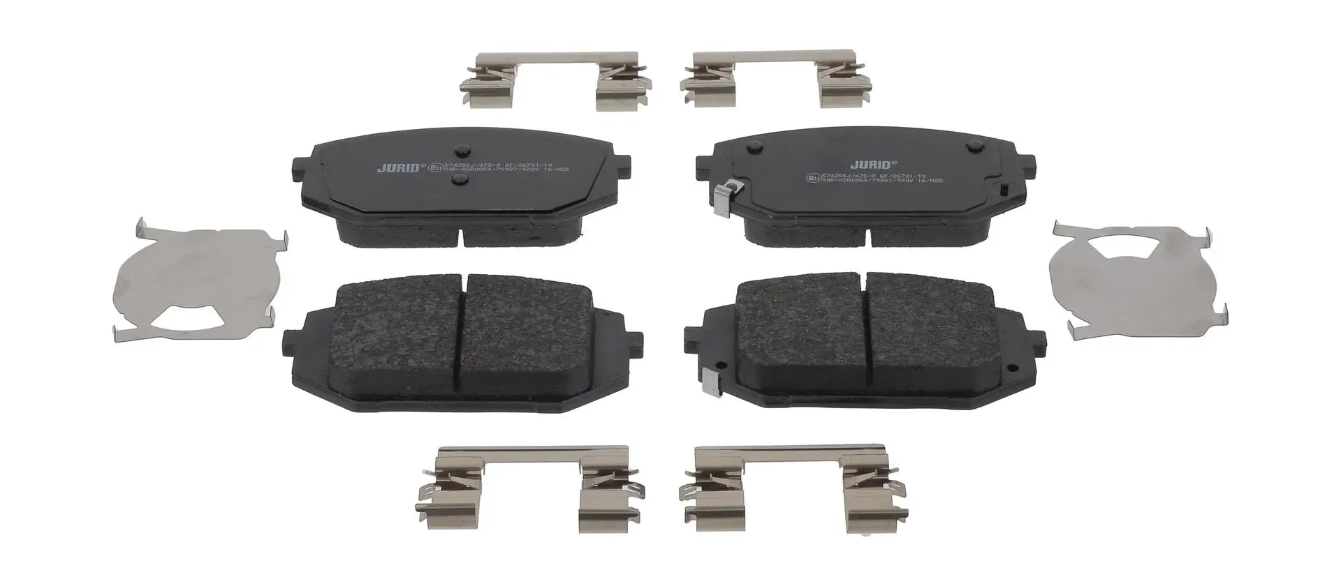 Bremsbelagsatz, Scheibenbremse Vorderachse JURID 574256J