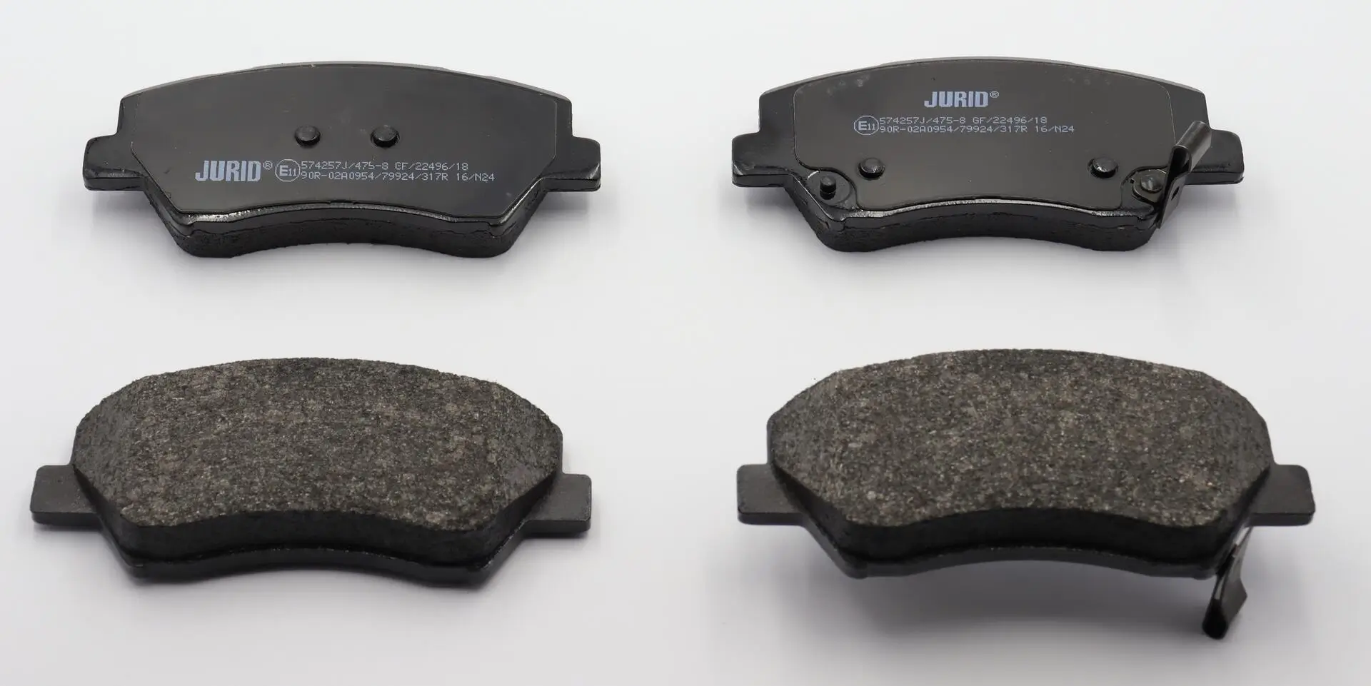 Bremsbelagsatz, Scheibenbremse Vorderachse JURID 574257J