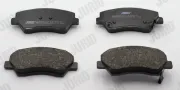Bremsbelagsatz, Scheibenbremse Vorderachse JURID 574257J