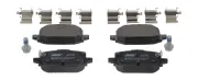 Bremsbelagsatz, Scheibenbremse Hinterachse JURID 574265J
