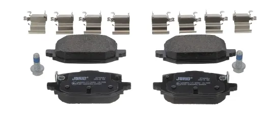 Bremsbelagsatz, Scheibenbremse Hinterachse JURID 574265J Bild Bremsbelagsatz, Scheibenbremse Hinterachse JURID 574265J
