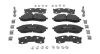 Bremsbelagsatz, Scheibenbremse Vorderachse JURID 574267J Bild Bremsbelagsatz, Scheibenbremse Vorderachse JURID 574267J