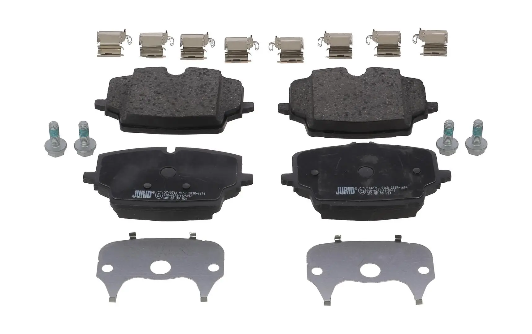 Bremsbelagsatz, Scheibenbremse Vorderachse JURID 574271J