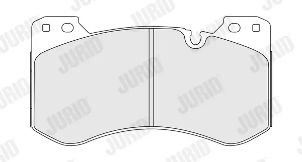 Bremsbelagsatz, Scheibenbremse JURID 574273J