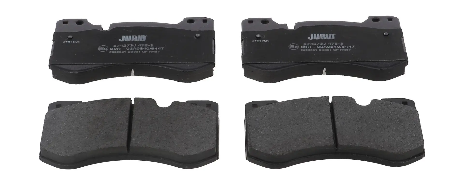 Bremsbelagsatz, Scheibenbremse JURID 574273J