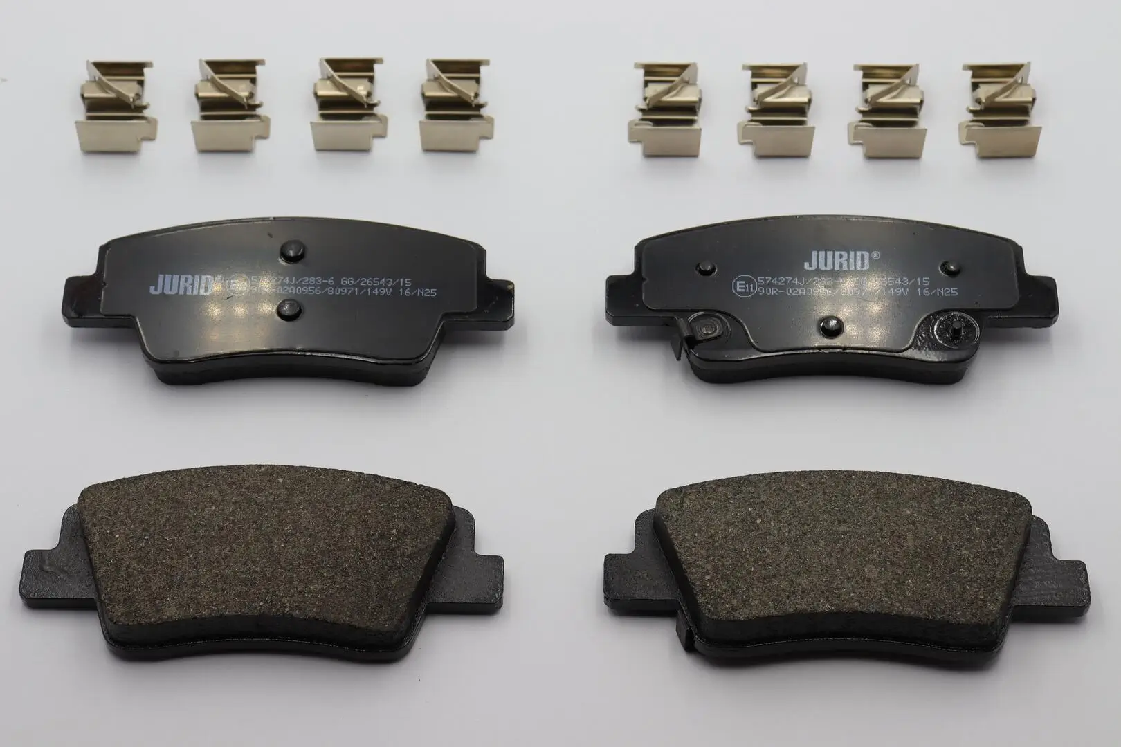 Bremsbelagsatz, Scheibenbremse Hinterachse JURID 574274J