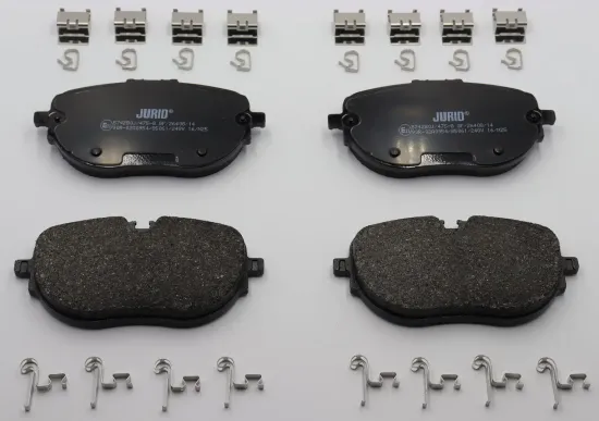 Bremsbelagsatz, Scheibenbremse Vorderachse JURID 574280J Bild Bremsbelagsatz, Scheibenbremse Vorderachse JURID 574280J