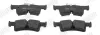 Bremsbelagsatz, Scheibenbremse Hinterachse JURID 574281J Bild Bremsbelagsatz, Scheibenbremse Hinterachse JURID 574281J