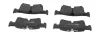 Bremsbelagsatz, Scheibenbremse Hinterachse JURID 574281J Bild Bremsbelagsatz, Scheibenbremse Hinterachse JURID 574281J