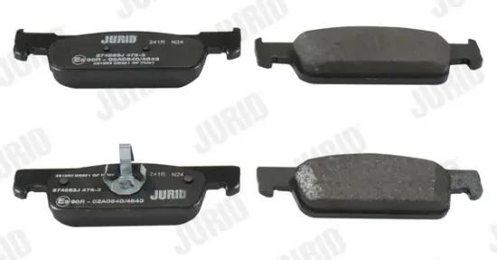 Bremsbelagsatz, Scheibenbremse JURID 574283J Bild Bremsbelagsatz, Scheibenbremse JURID 574283J