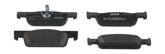 Bremsbelagsatz, Scheibenbremse Vorderachse JURID 574283J Bild Bremsbelagsatz, Scheibenbremse Vorderachse JURID 574283J