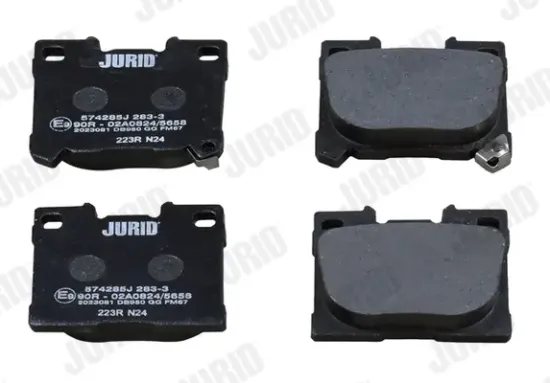 Bremsbelagsatz, Scheibenbremse Hinterachse JURID 574285J Bild Bremsbelagsatz, Scheibenbremse Hinterachse JURID 574285J