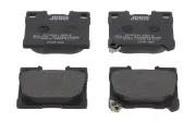 Bremsbelagsatz, Scheibenbremse Hinterachse JURID 574285J