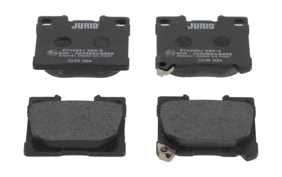 Bremsbelagsatz, Scheibenbremse Hinterachse JURID 574285J Bild Bremsbelagsatz, Scheibenbremse Hinterachse JURID 574285J