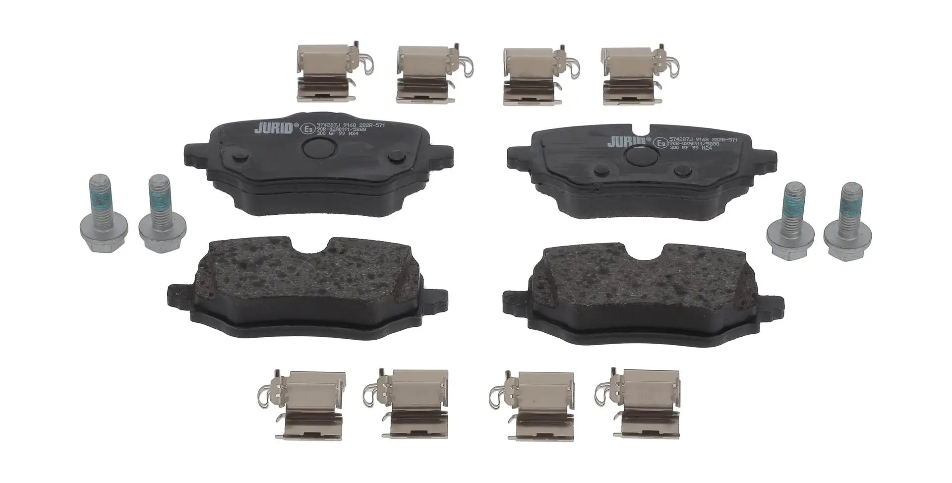 Bremsbelagsatz, Scheibenbremse JURID 574287J