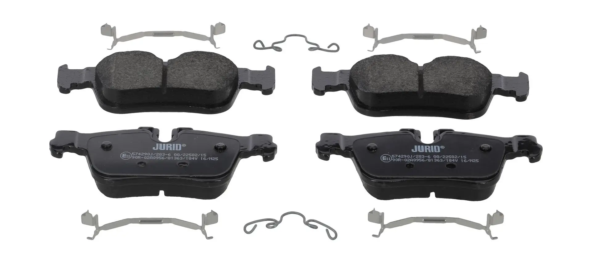 Bremsbelagsatz, Scheibenbremse JURID 574290J