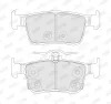Bremsbelagsatz, Scheibenbremse Hinterachse JURID 574300J Bild Bremsbelagsatz, Scheibenbremse Hinterachse JURID 574300J