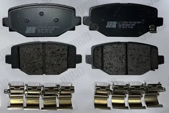 Bremsbelagsatz, Scheibenbremse Hinterachse JURID 574301J Bild Bremsbelagsatz, Scheibenbremse Hinterachse JURID 574301J