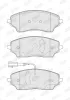 Bremsbelagsatz, Scheibenbremse Hinterachse JURID 574309J Bild Bremsbelagsatz, Scheibenbremse Hinterachse JURID 574309J