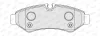 Bremsbelagsatz, Scheibenbremse Hinterachse JURID 574314J Bild Bremsbelagsatz, Scheibenbremse Hinterachse JURID 574314J