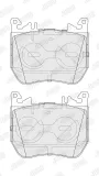 Bremsbelagsatz, Scheibenbremse Vorderachse JURID 574343J