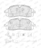 Bremsbelagsatz, Scheibenbremse Vorderachse JURID 574347J Bild Bremsbelagsatz, Scheibenbremse Vorderachse JURID 574347J