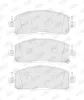 Bremsbelagsatz, Scheibenbremse Vorderachse JURID 574382J Bild Bremsbelagsatz, Scheibenbremse Vorderachse JURID 574382J