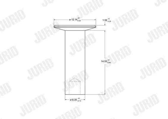 Bremsscheibe Vorderachse JURID 562878JC