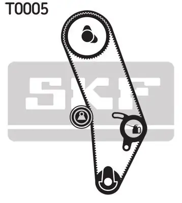 Zahnriemensatz SKF VKMA 01000 Bild Zahnriemensatz SKF VKMA 01000