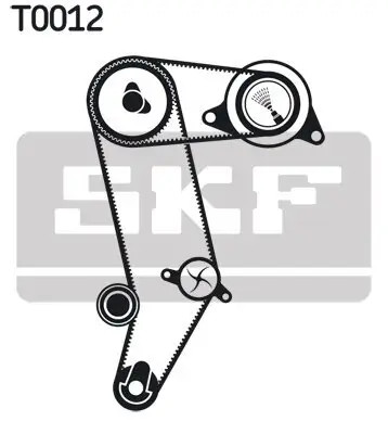 Zahnriemensatz SKF VKMA 01040 Bild Zahnriemensatz SKF VKMA 01040
