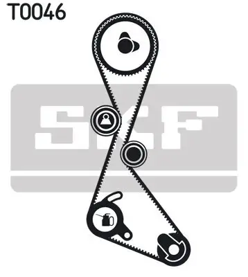 Zahnriemensatz SKF VKMA 06101 Bild Zahnriemensatz SKF VKMA 06101