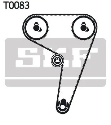 Zahnriemensatz SKF VKMA 02224 Bild Zahnriemensatz SKF VKMA 02224