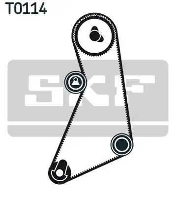 Zahnriemensatz SKF VKMA 01024 Bild Zahnriemensatz SKF VKMA 01024