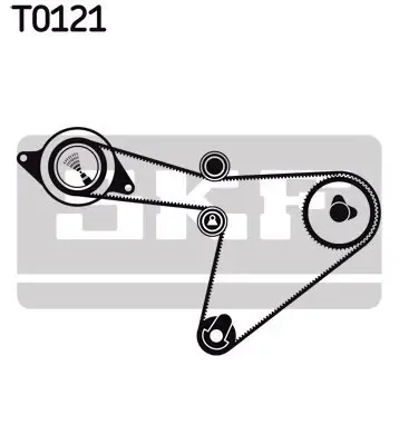 Zahnriemensatz SKF VKMA 97506 Bild Zahnriemensatz SKF VKMA 97506