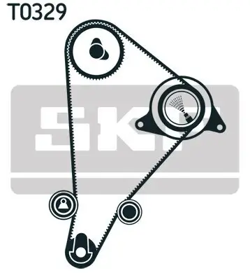 Zahnriemensatz SKF VKMA 91122 Bild Zahnriemensatz SKF VKMA 91122