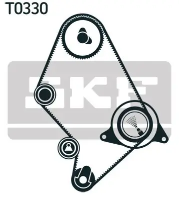 Zahnriemensatz SKF VKMA 91124 Bild Zahnriemensatz SKF VKMA 91124