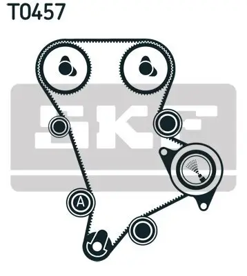 Zahnriemensatz SKF VKMA 94509-2 Bild Zahnriemensatz SKF VKMA 94509-2