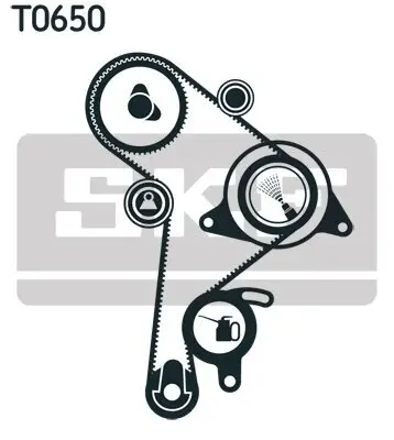 Zahnriemensatz SKF VKMA 01012 Bild Zahnriemensatz SKF VKMA 01012