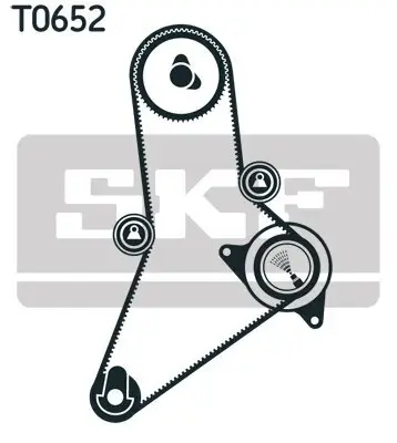 Zahnriemensatz SKF VKMA 02383 Bild Zahnriemensatz SKF VKMA 02383