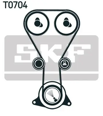 Zahnriemensatz SKF VKMA 94626 Bild Zahnriemensatz SKF VKMA 94626