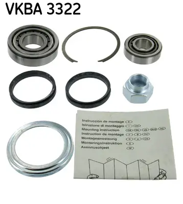 Radlagersatz Vorderachse SKF VKBA 3322