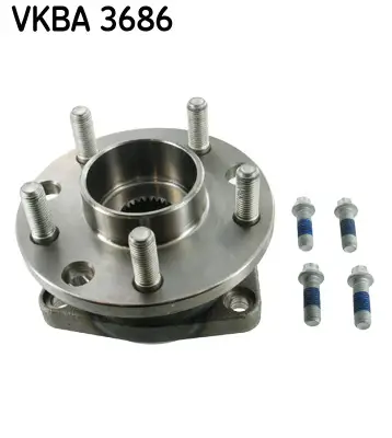 Radlagersatz Hinterachse SKF VKBA 3686