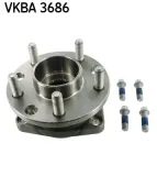 Radlagersatz Hinterachse SKF VKBA 3686
