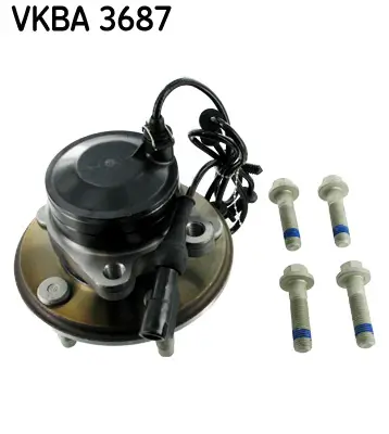 Radlagersatz Vorderachse SKF VKBA 3687