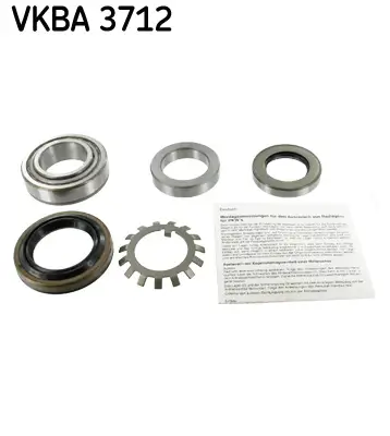Radlagersatz Hinterachse SKF VKBA 3712