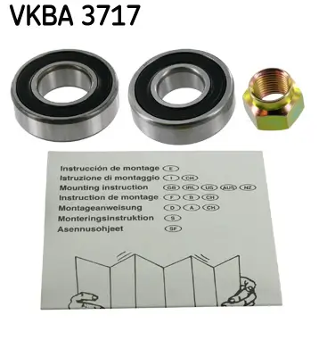 Radlagersatz Hinterachse SKF VKBA 3717