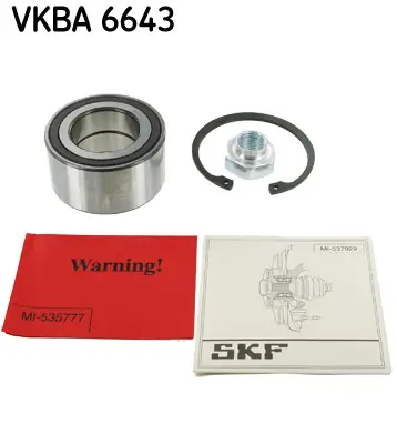 Radlagersatz SKF VKBA 6643 Bild Radlagersatz SKF VKBA 6643