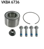 Radlagersatz Vorderachse SKF VKBA 6736