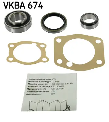 Radlagersatz Hinterachse SKF VKBA 674 Bild Radlagersatz Hinterachse SKF VKBA 674