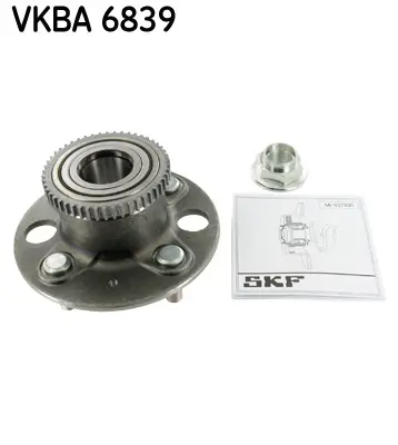 Radlagersatz Hinterachse SKF VKBA 6839